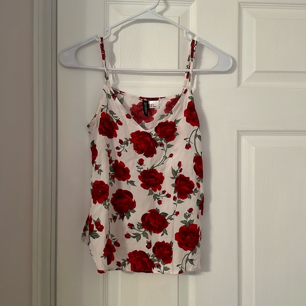 H&M Floral Cami Top